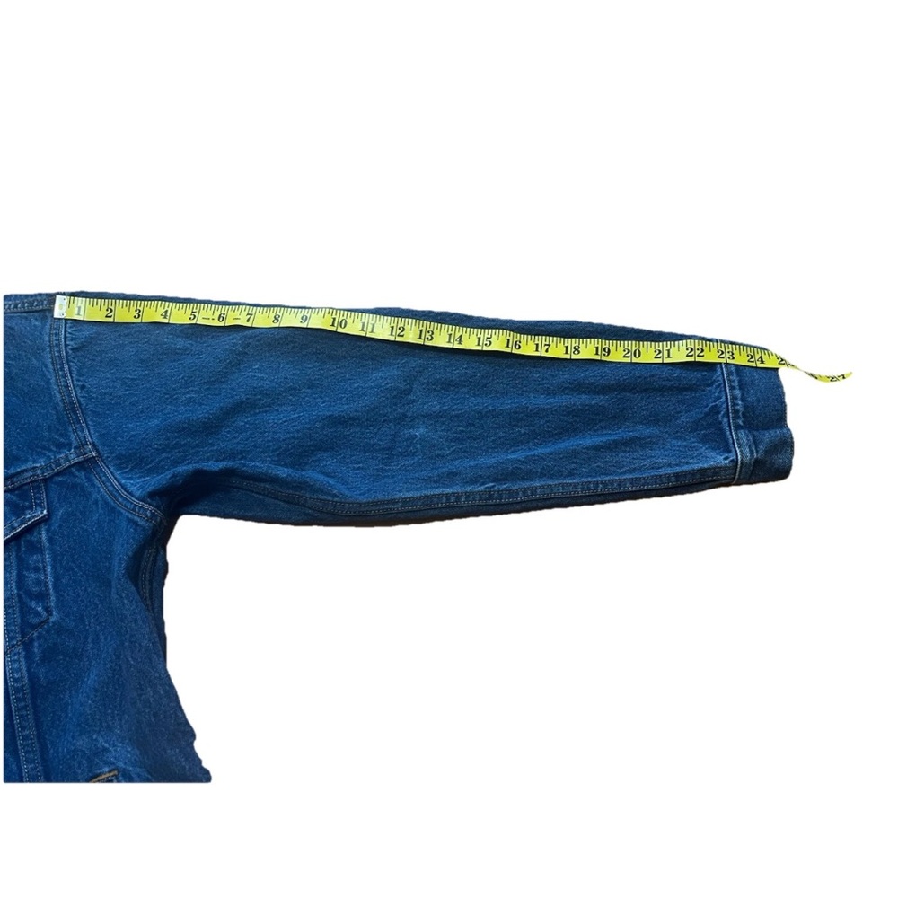 Levi's Dark Blue Denim Jacket - Classic Truckers Style - Picture 6 of 9